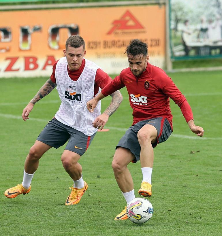Galatasaray günü çift antrenmanla tamamladı