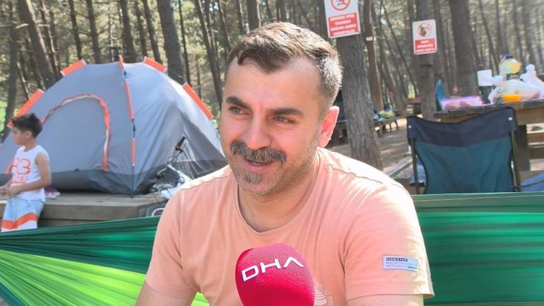 İstanbulda kalanlar Şilede otel ve kamp alanlarına akın etti