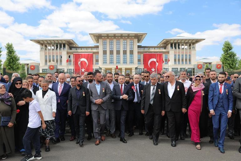 Cumhurbaşkanlığı Külliyesinde 15 Temmuz şehitleri anıldı