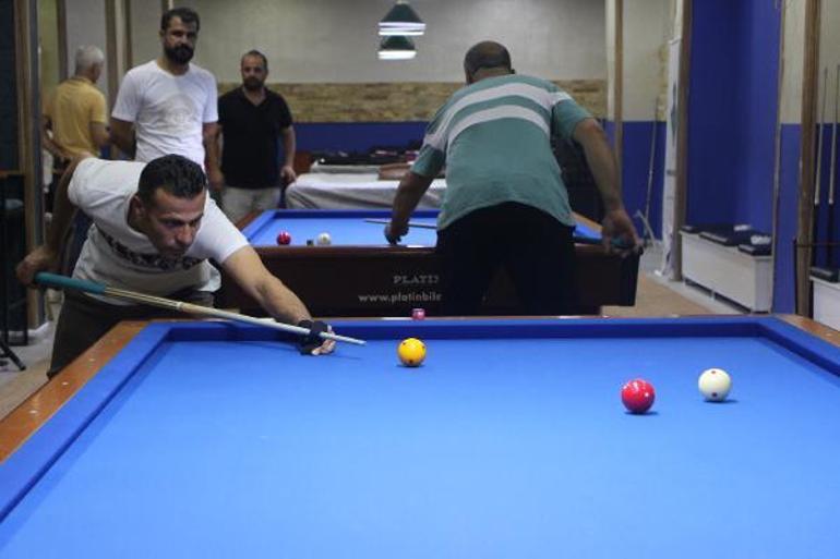 Şırnak’ta ilk kez yapılan bölgesel bilardo turnuvası başladı