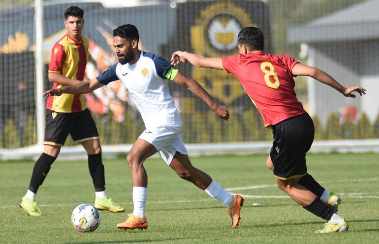 MKE Ankaragücü hazırlık maçında Yeni Malatyaspor’u yendi