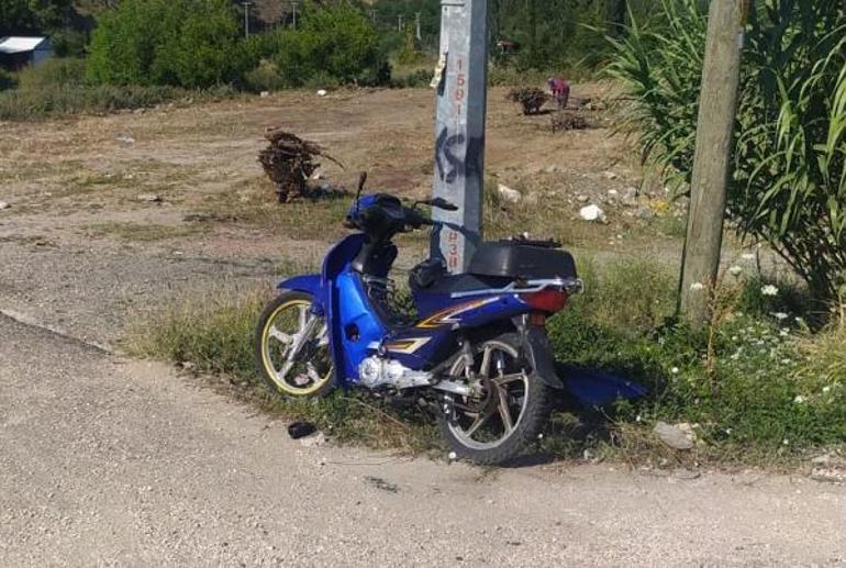 Kamyonun çarptığı motosikletin sürücüsü öldü
