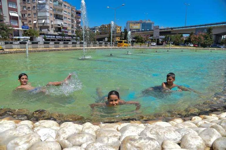 Süs havuzunda tehlikeli serinlik