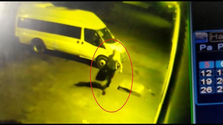 Kazalı araçların 60 bin TLlik motor aksamının çalındığı 47 gün sonra fark edildi