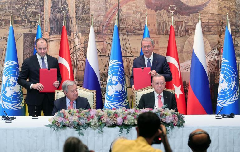 Tahıl Sevkiyatı Anlaşmasında imzalar İstanbulda atıldı