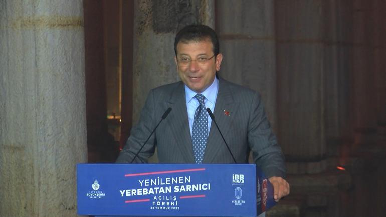 Restorasyonu tamamlanan Yerebatan Sarnıcı Kılıçdaroğlunun katıldığı törenle açıldı