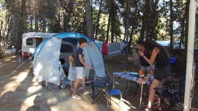 Edremit Körfezindeki kamplara yoğun ilgi; otellere göre yüzde 80 avantajlı