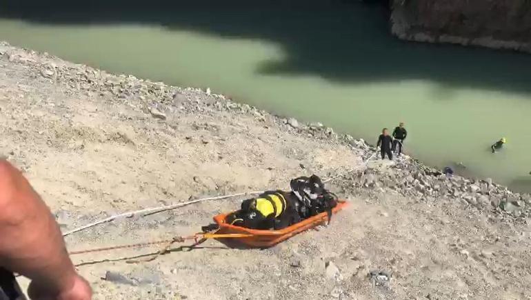 Çoruh Nehrinde kaybolan işçinin cansız bedeni bulundu