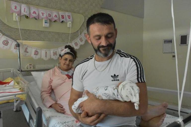 Hollandada bebek ölü diye kürtaj önerdiler, Sivasta doğum yaptı