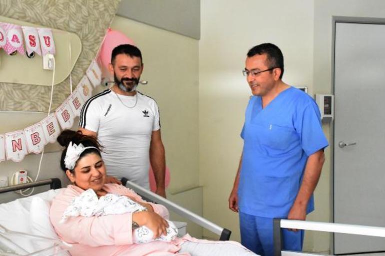 Hollandada bebek ölü diye kürtaj önerdiler, Sivasta doğum yaptı