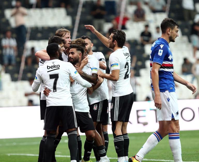 Beşiktaş, hazırlık maçında Sampdoria ile berabere kaldı
