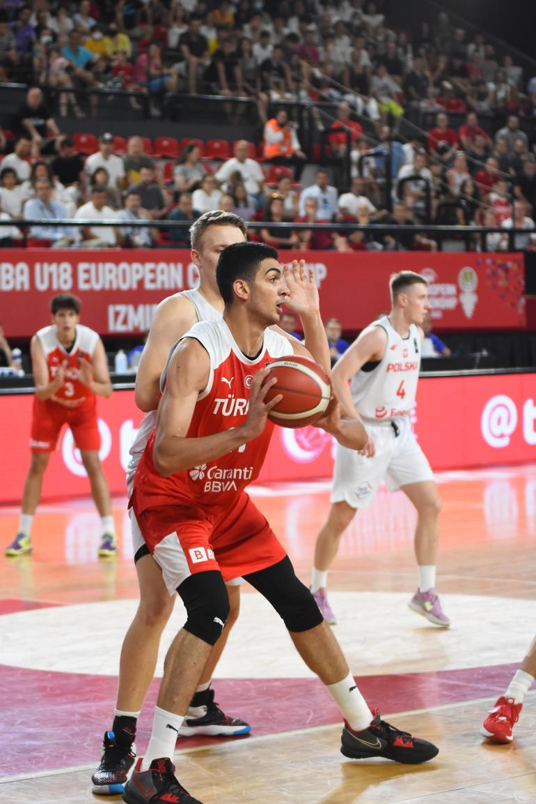 Polonya - Türkiye: 43-94 (FIBA U18 Avrupa Basketbol Şampiyonası)