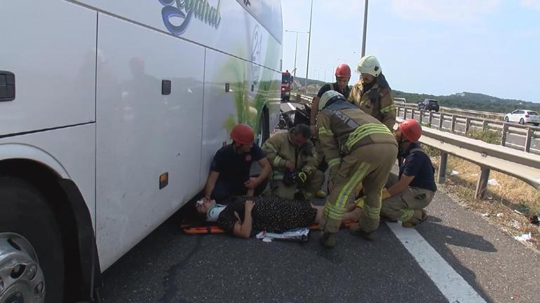 Sarıyerde hatalı sollama kazaya neden oldu iddiası: 11 yaralı