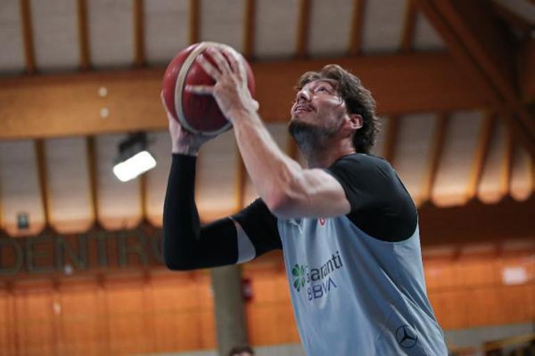 A Milli Erkek Basketbol Takımı, Bormio’da kamp çalışmalarına başladı