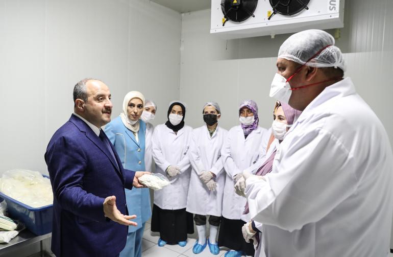 Bakan Varank, Erzurumda süt ürünleri tesisini açtı