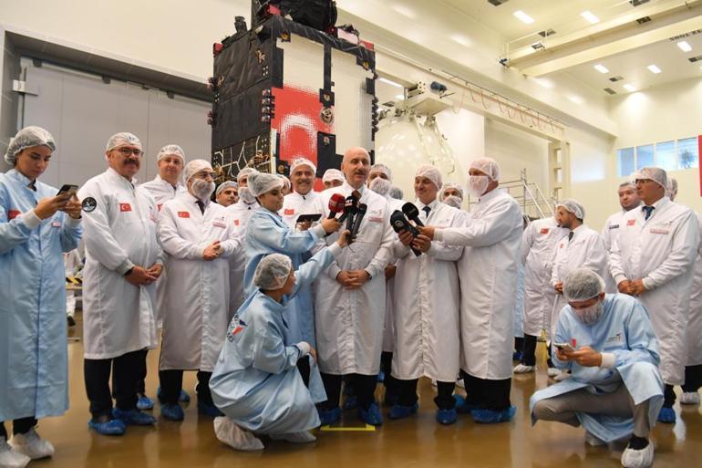 Bakan Karaismailoğlu: Hedefimiz Türksat 6Ayı 2023ün 2nci çeyreğinde uzaya fırlatmak