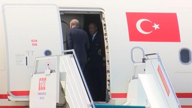 Cumhurbaşkanı Erdoğan Rusyaya gitti