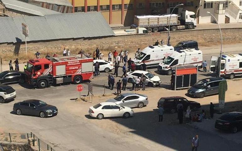Malatyada 4 otomobilli zincirleme kaza: 9 yaralı