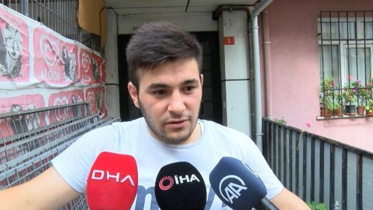 Bağcılarda tadilat yapılan balkonun çökme anı kamerada : 1 ölü