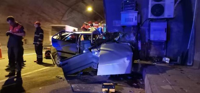 Orduda tüneldeki kazada ölen baba-oğul, toprağa verildi