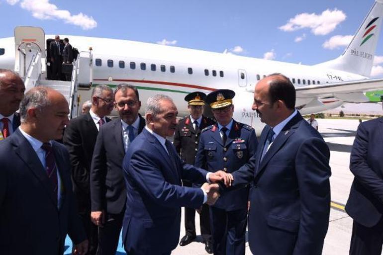Filistin ve Arnavutluk başbakanları Konyada