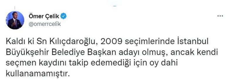 AK Partili Çelik: Kılıçdaroğlunun YSKda olmayan veriler bizde var demesi çok sorunlu bir ifadedir