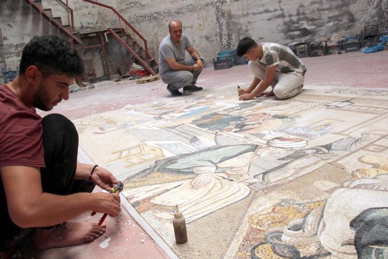 Hatay mozaikleri 30’dan fazla ülkeye ihraç ediliyor