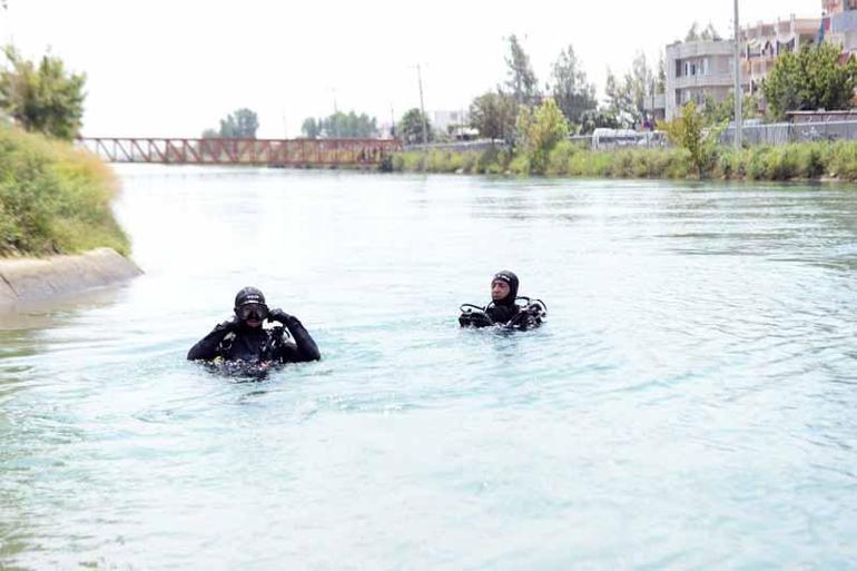Sulama kanalına giren Abdullah kayboldu, yakınları sinir krizi geçirdi