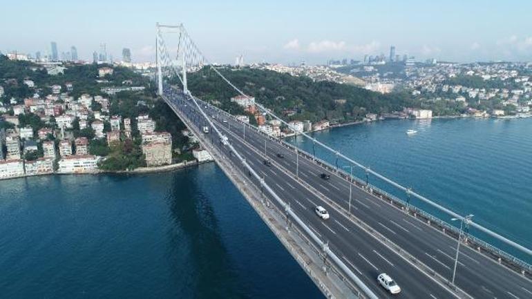 Fatih Sultan Mehmet Köprüsü’ndeki asfalt bakım çalışması sona erdi