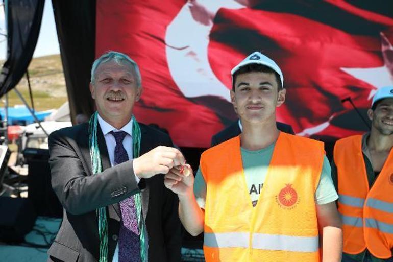 Ovit Yaylasında düzenlenen etkinlikte Eren Bülbül unutulmadı