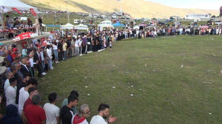 Ovit Yaylasında düzenlenen etkinlikte Eren Bülbül unutulmadı