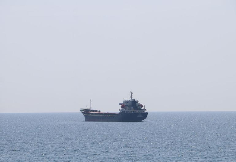 Ukraynadan 3 bin ton ayçiçeği taşıyan gemi, Tekirdağ açıklarında