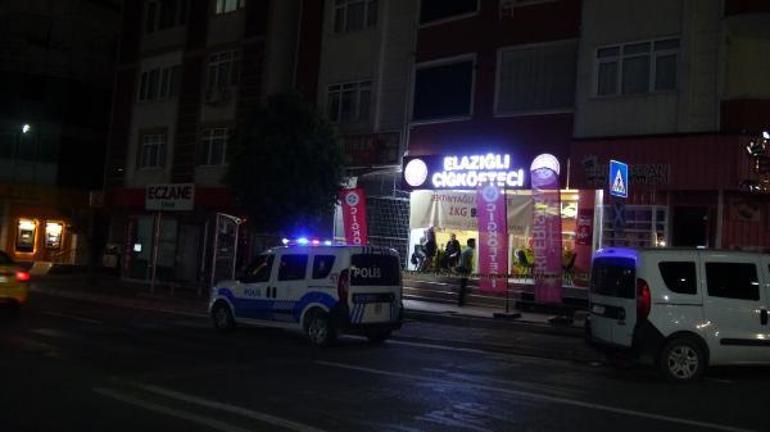 Kavgada ateşlenen silahtan çıkan mermi, çiğköfteci dükkanına isabet etti