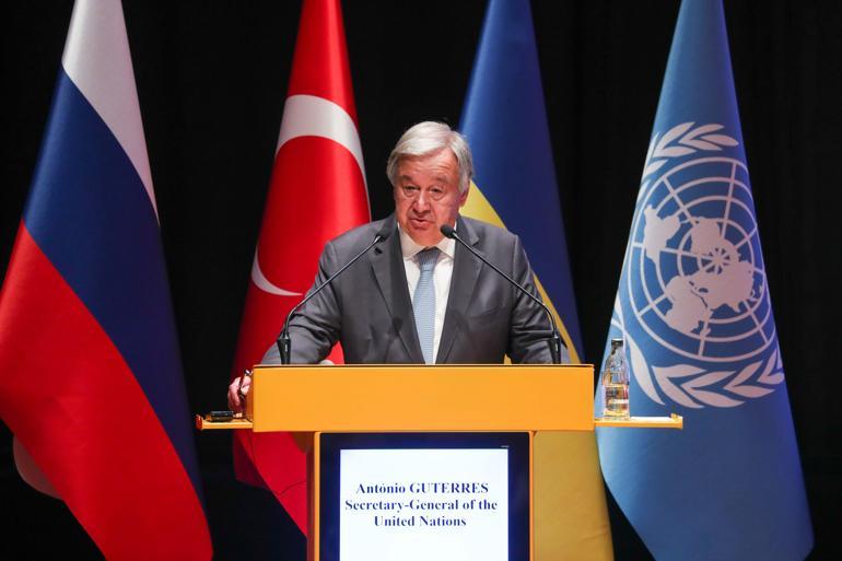 Bakan Akar ile BM Genel Sekreteri Guterresten açıklamalar