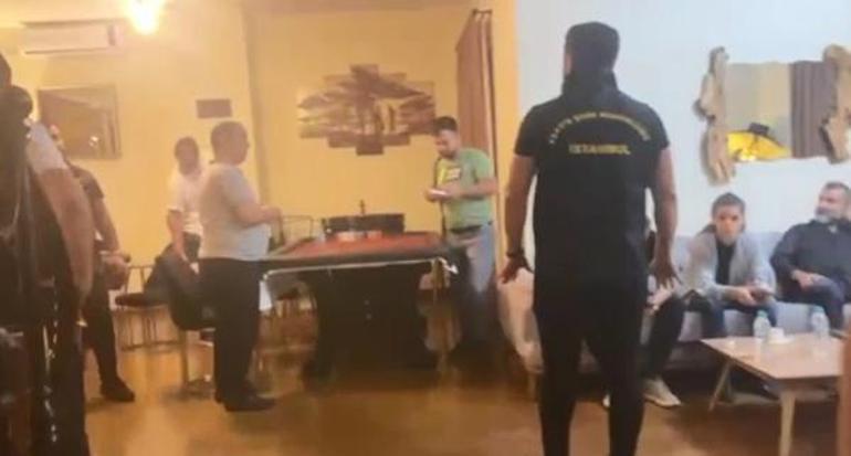 Çatalcada kumarhane olarak işletilen villaya polis baskını