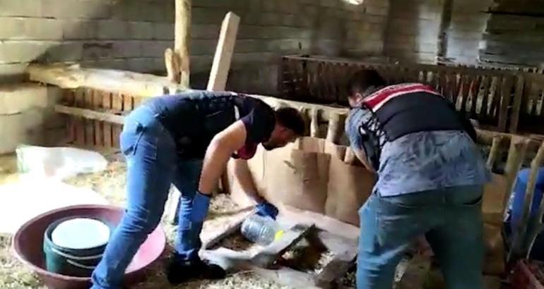 Dronlu uyuşturucu operasyonunda esrar ve Hint keneviri ele geçirildi