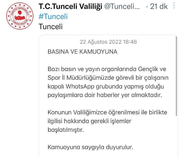 Müdürün Atatürk ve Anıtkabir’i Yahudilikle ilişkilendiren paylaşımına Valilik’ten soruşturma