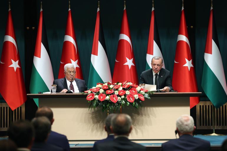 Cumhurbaşkanı Erdoğan: İsrail ile atılan adımlar Filistine desteğimizi azaltmayacaktır