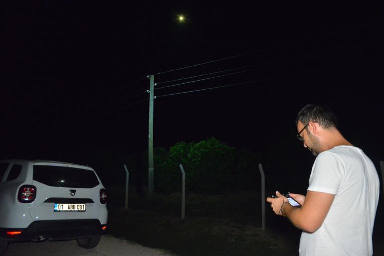 Narenciye bahçelerinde hava destekli asayiş uygulaması