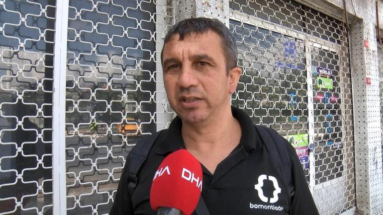 Boşaltılan binadan malzeme çalarken yakalanınca sokakta defalarca ateş etti