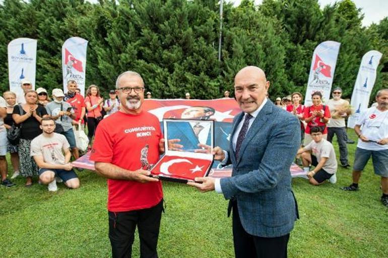 Zafer Yolu kafilesi, tarihi yürüyüş için yola çıktı