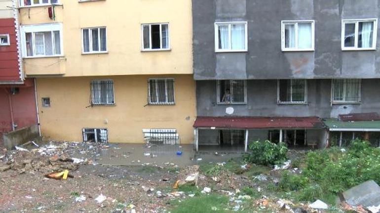 Esenyurtta yine su baskınları