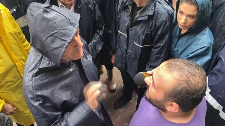 Esenyurtta yine su baskınları