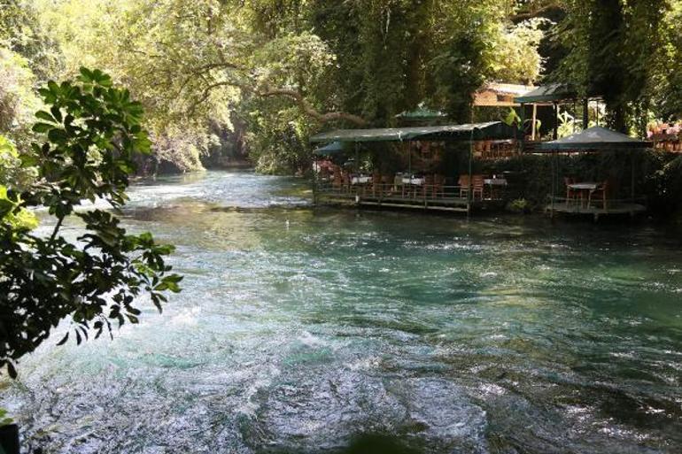 Düden Çayında kötü koku yine ortaya çıktı