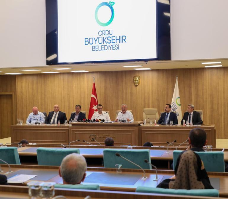 Bakan Dönmez: Ordu ve Ünye’de birer kuyu planlıyoruz