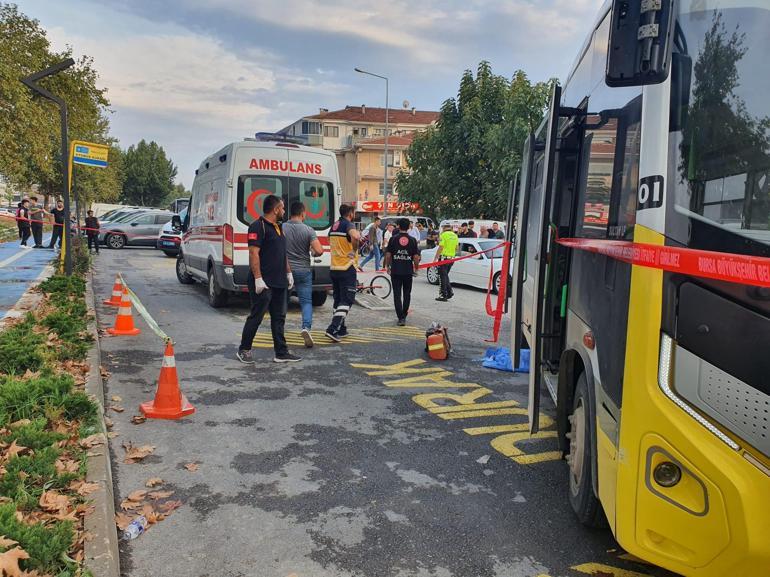 Otobüsün çarptığı bisikletli Enes hayatını kaybetti