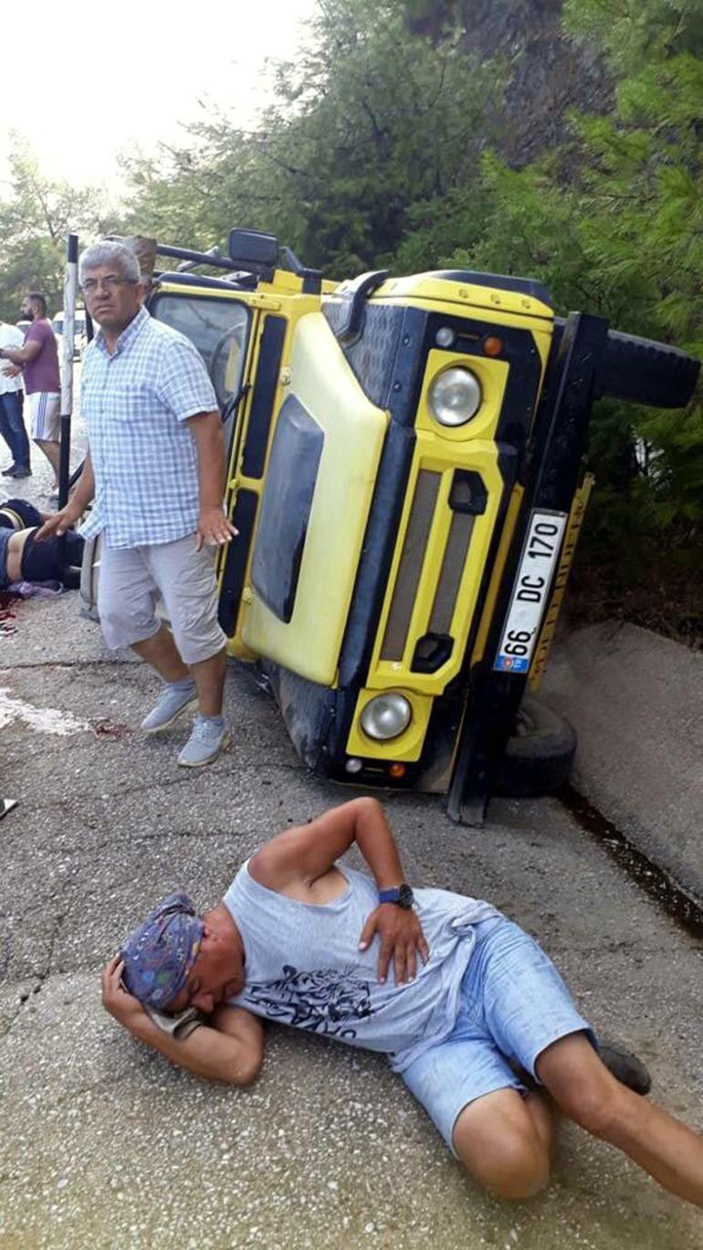 Safari cipin sürücüsü: Emniyet kemeri için uyardım, kimse beni takmadı