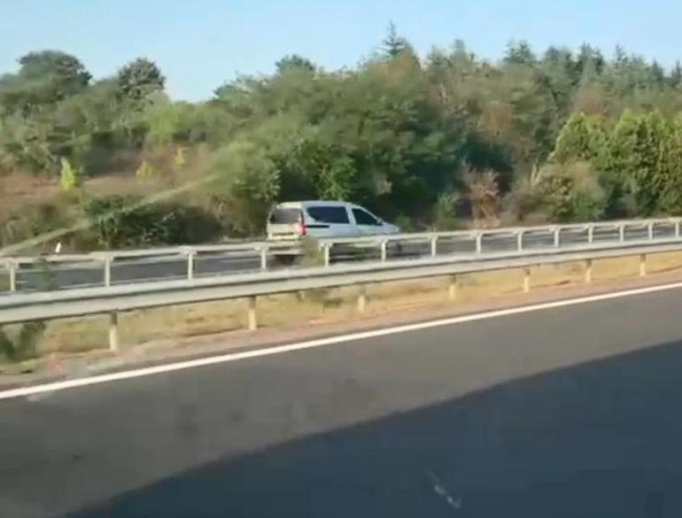 Silivride ters yönde kilometrelerce giden sürücüye ceza