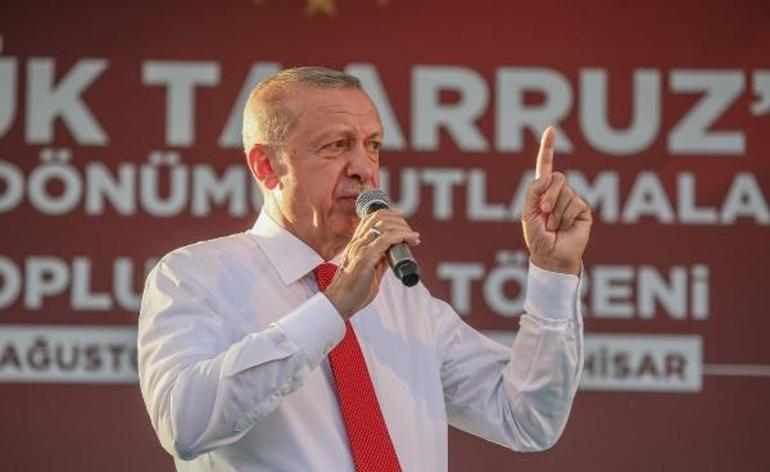 Cumhurbaşkanı Erdoğan: Türk’e kefen biçilemeyeceğini dünyaya ilan ettik