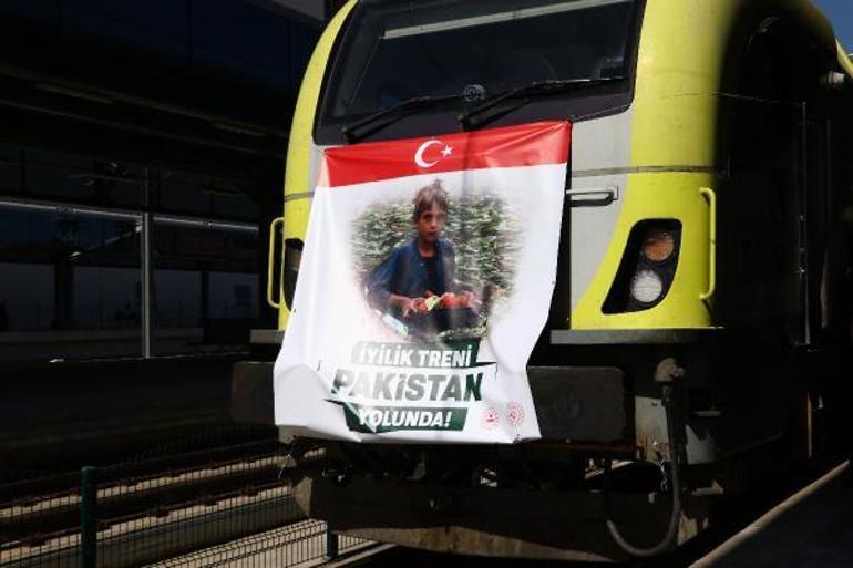 İyilik Treni, selin vurduğu Pakistana yola çıktı